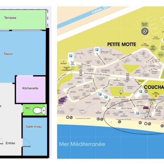  AB IMMO : Apartment | LA GRANDE-MOTTE (34280) | 31 m2 | 199 000 € 